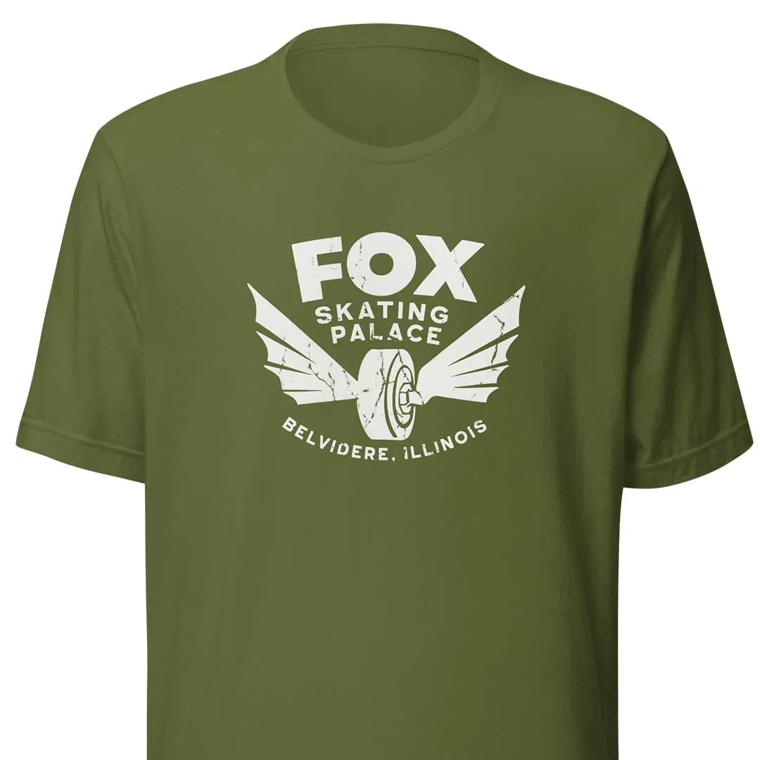 Fox Skating Palace Belvidere Unisex Retro Tee
