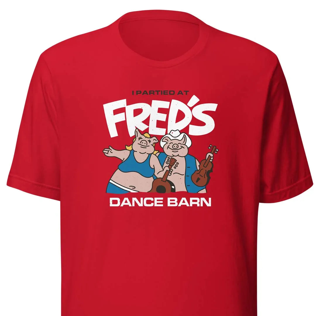 Fred’s Dance Barn Carterville Unisex Retro T-shirt
