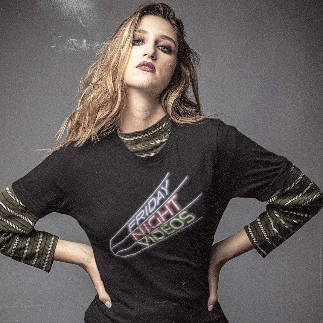Friday Night Videos Unisex Retro T-shirt