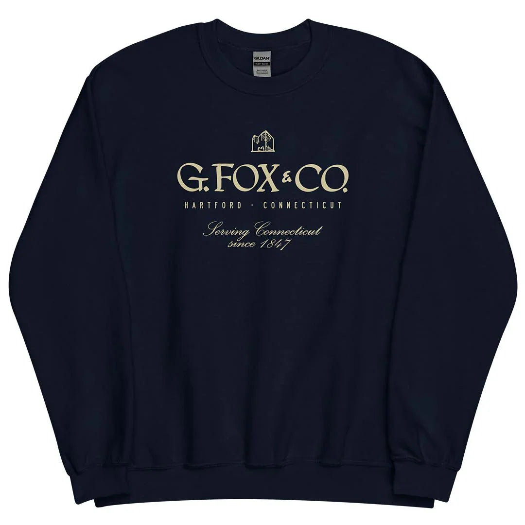 G. Fox & Co Department Store Hartford Unisex Retro Crewneck Sweatshirt