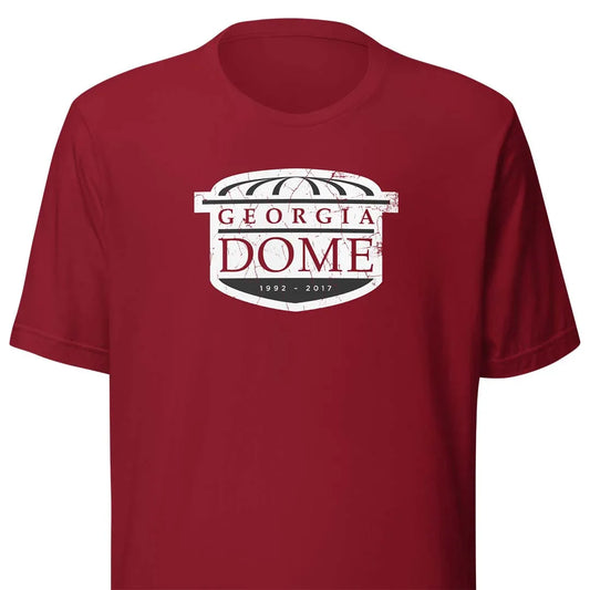 Georgia Dome Atlanta Unisex Retro T-shirt