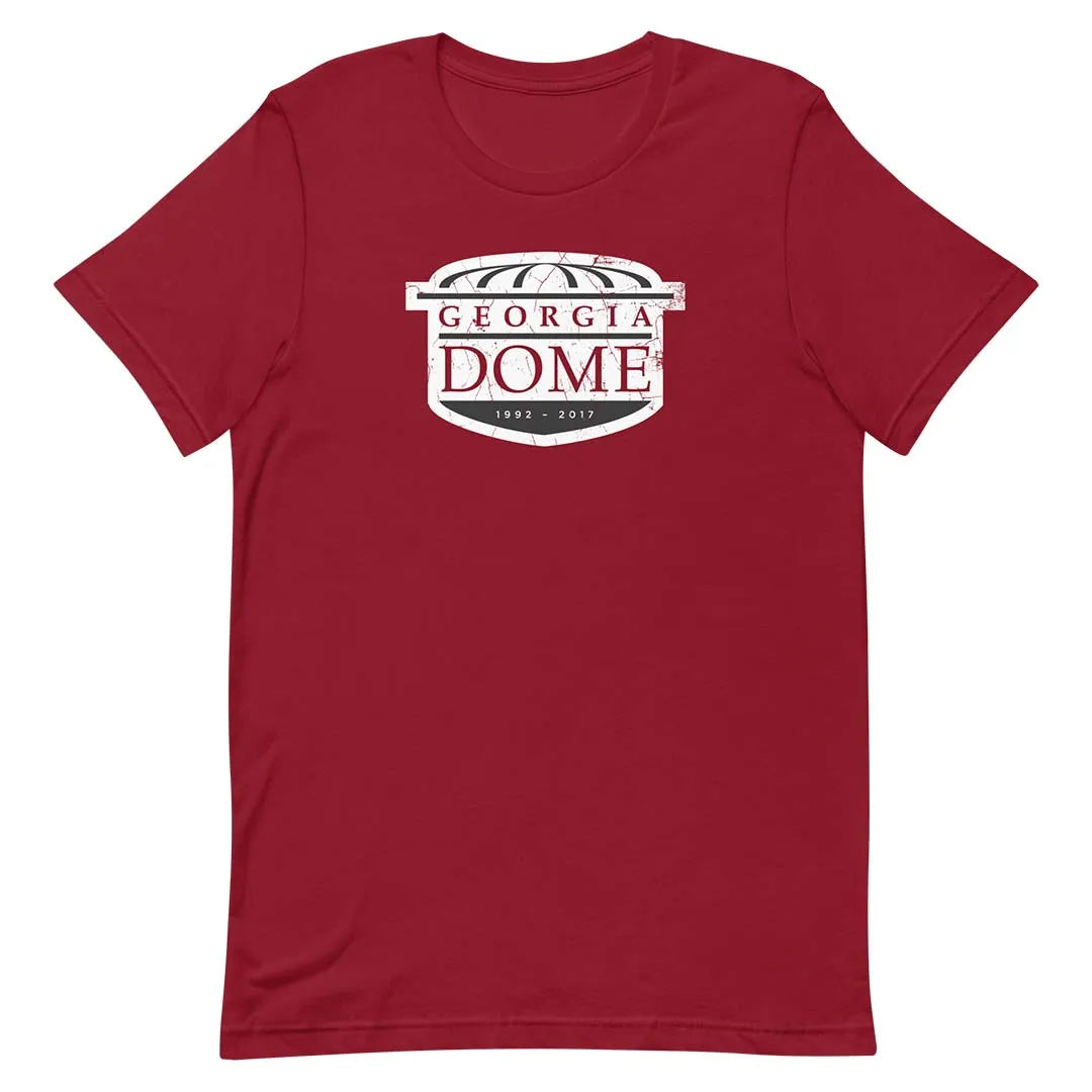 Georgia Dome Atlanta Unisex Retro T-shirt