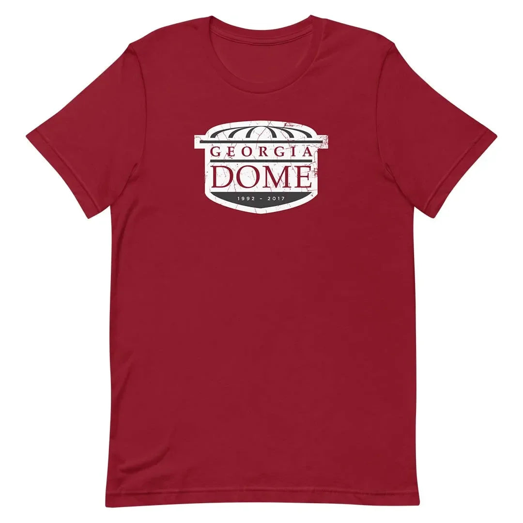 Georgia Dome Atlanta Unisex Retro T-shirt