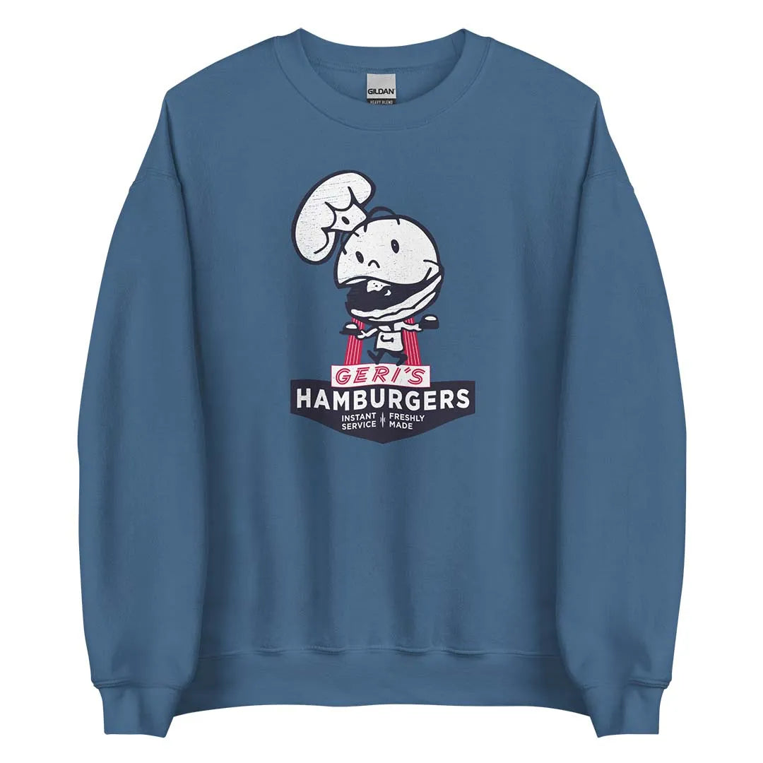 Geri's Hamburgers Rockford Unisex Crewneck & Hoody Sweatshirt