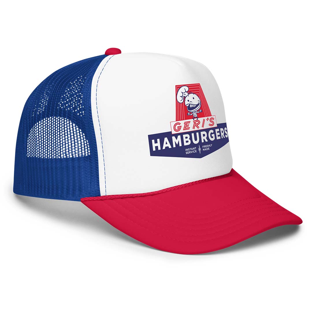 Geri's Hamburgers Rockford Retro Foam Trucker Hat