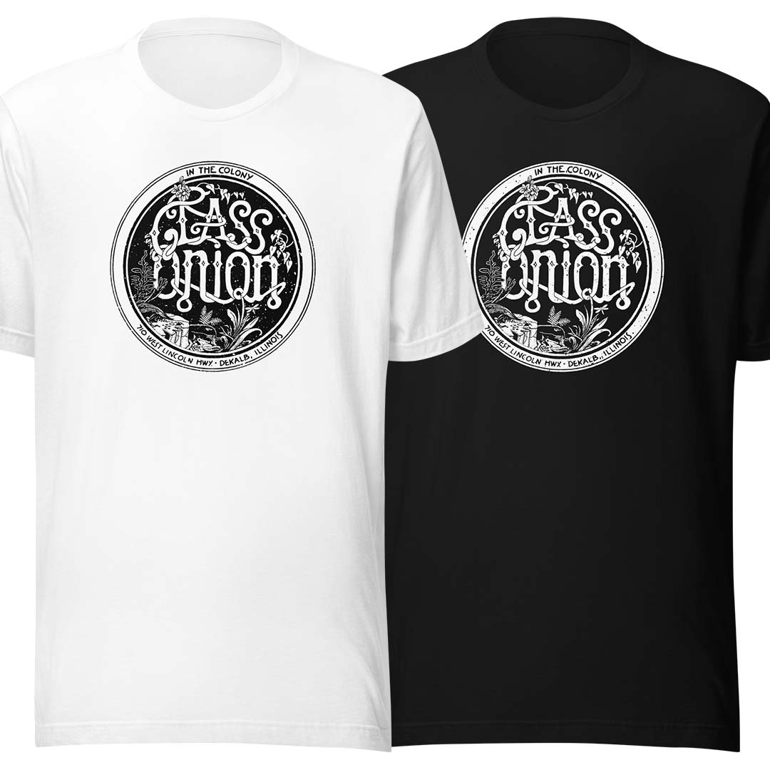 Glass Onion DeKalb Unisex Retro T-shirt