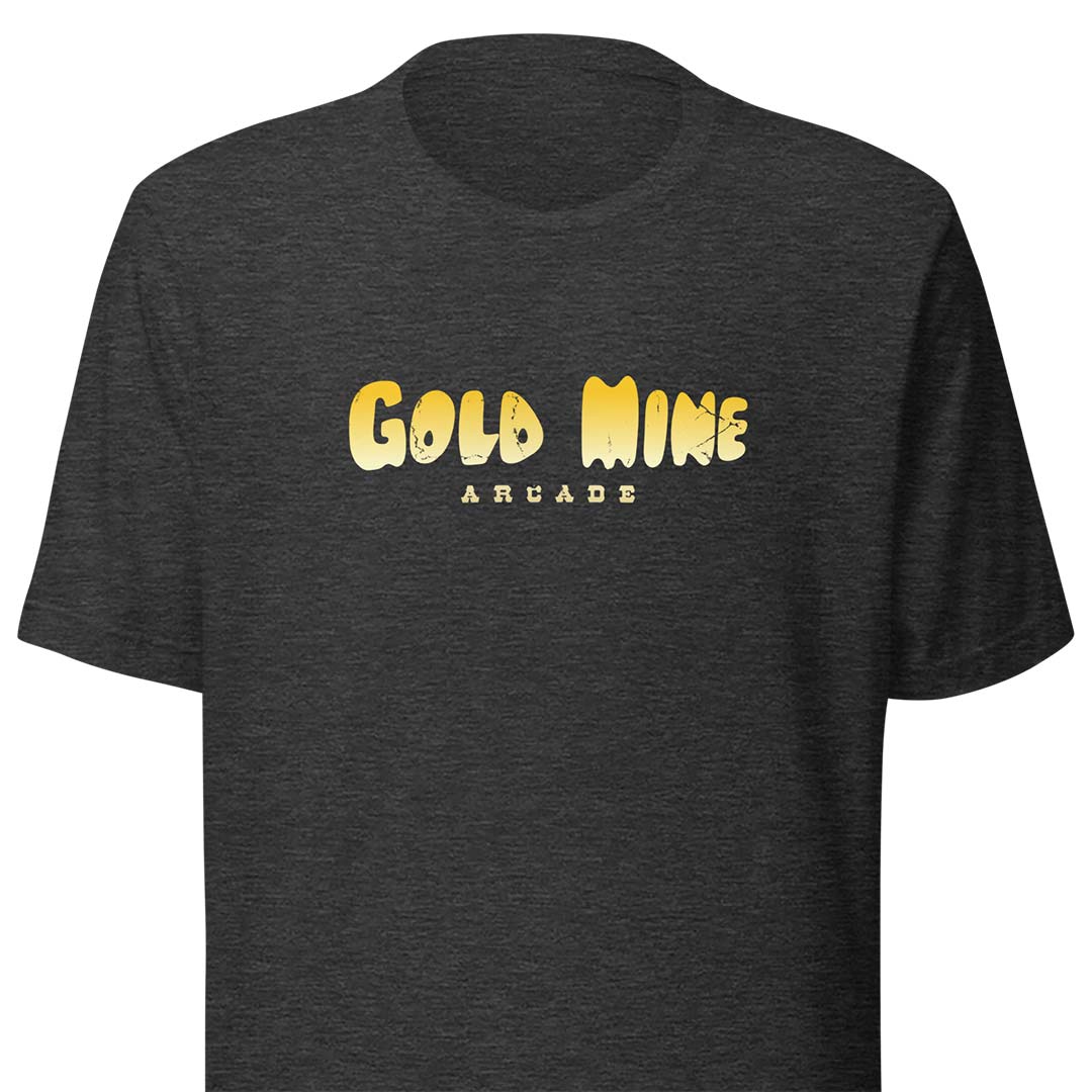 Gold Mine Video Arcade Unisex Retro T-shirt