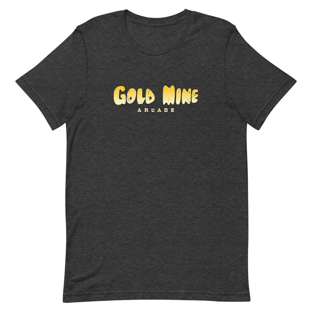 Gold Mine Video Arcade Unisex Retro T-shirt