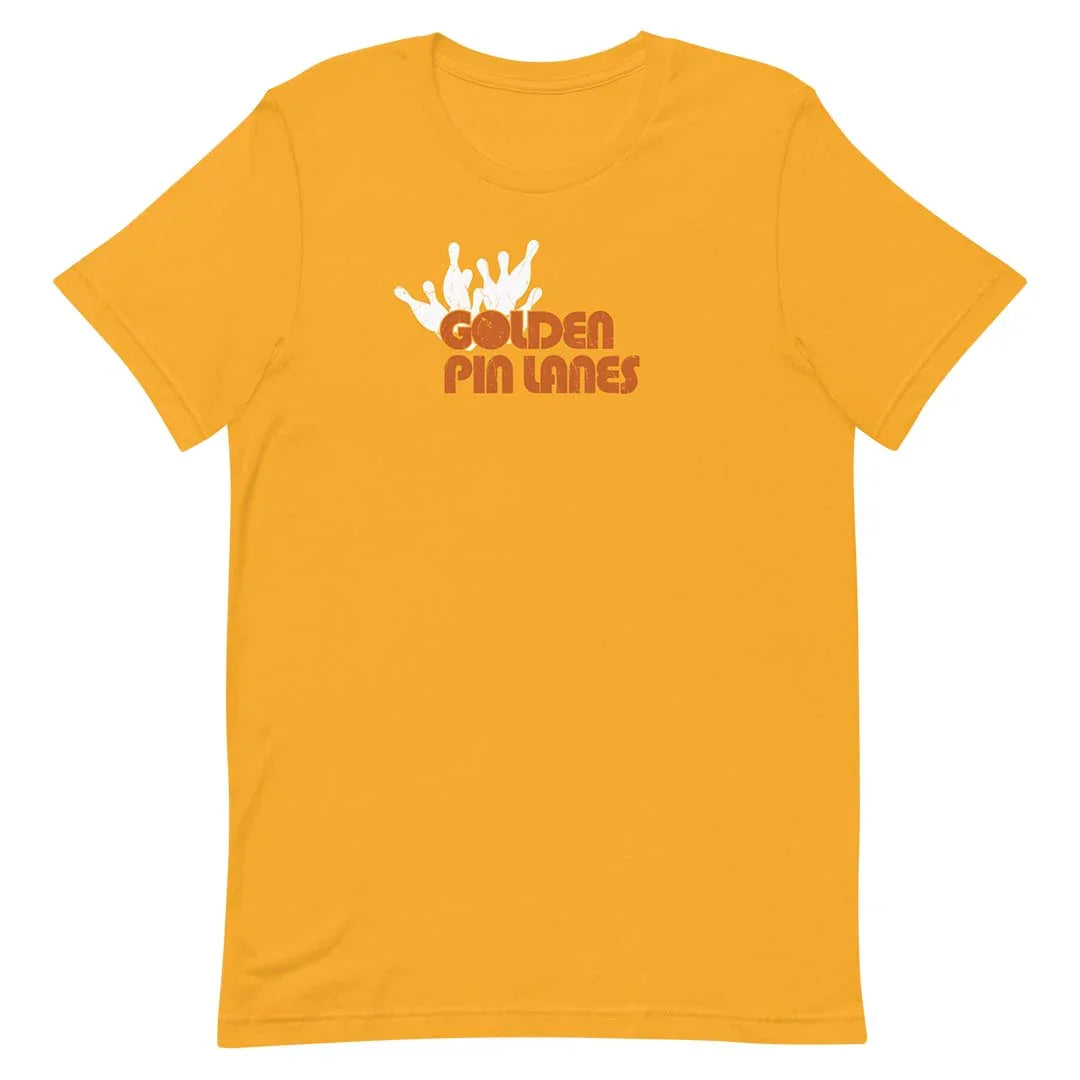 Golden Pin Bowling Lanes Tucson Unisex Retro T-shirt