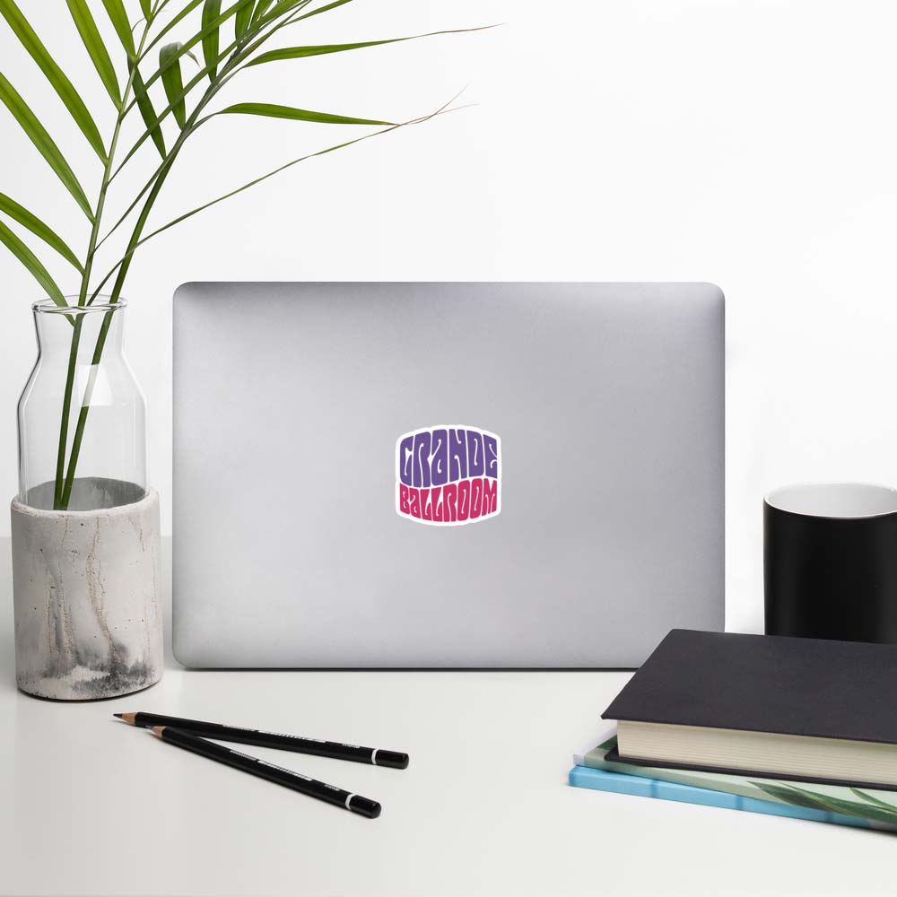 Grande Ballroom Detroit Retro Sticker