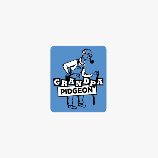 Grandpa Pidgeon Discount Store St. Louis Retro Sticker