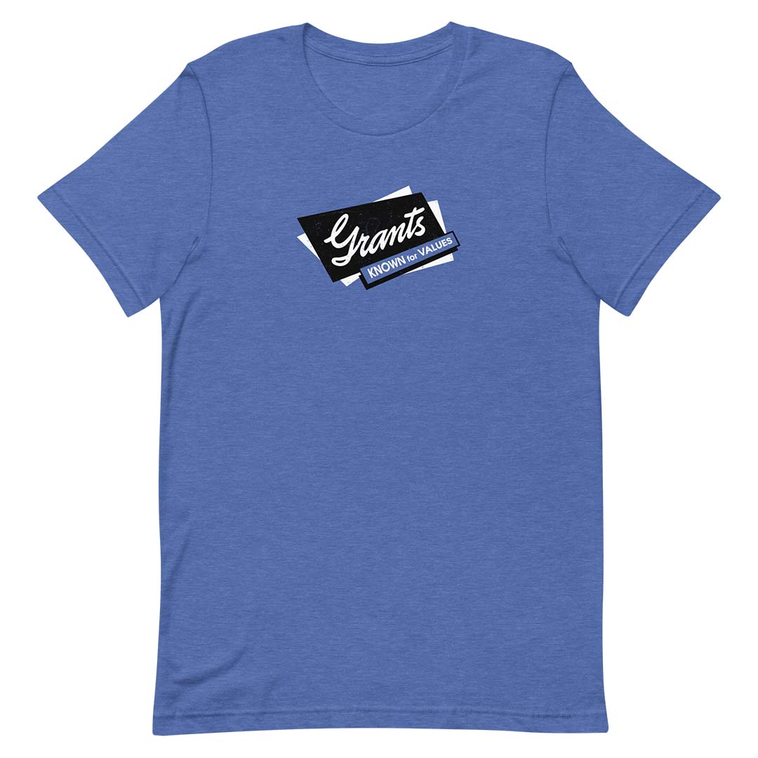 Grants Discount Store Unisex Retro T-shirt