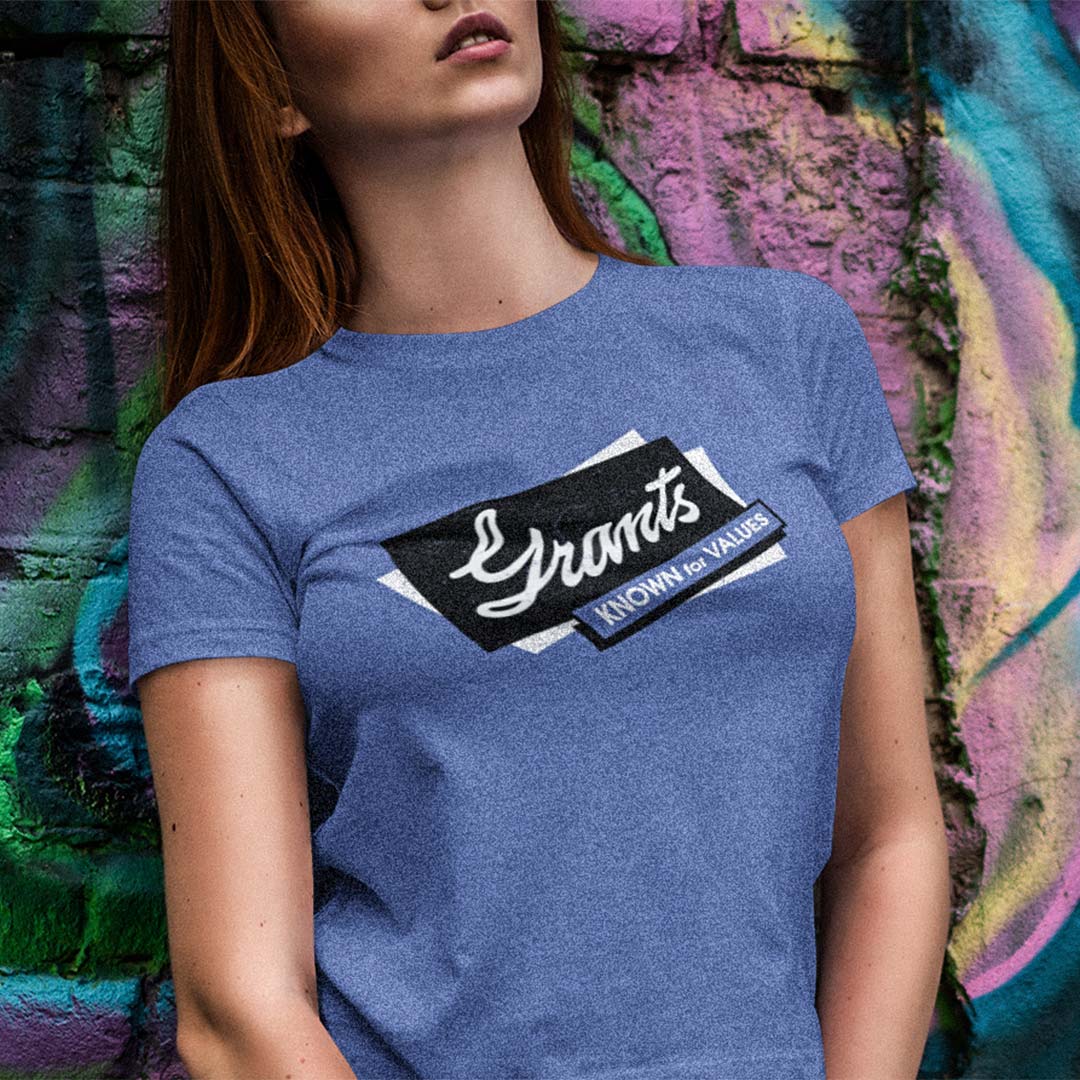 Grants Discount Store Unisex Retro T-shirt