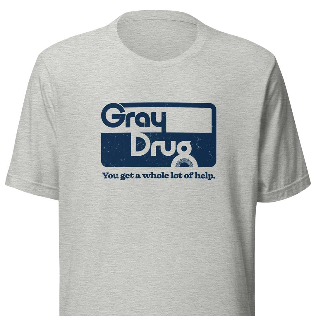 Gray Drug Stores Cleveland Unisex Retro T-shirt
