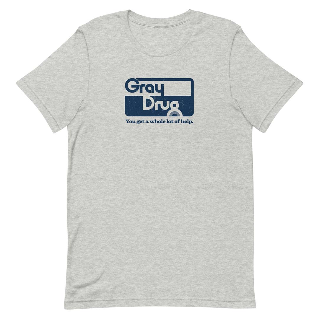 Gray Drug Stores Cleveland Unisex Retro T-shirt