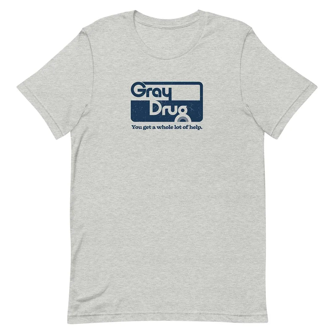 Gray Drug Stores Cleveland Unisex Retro T-shirt