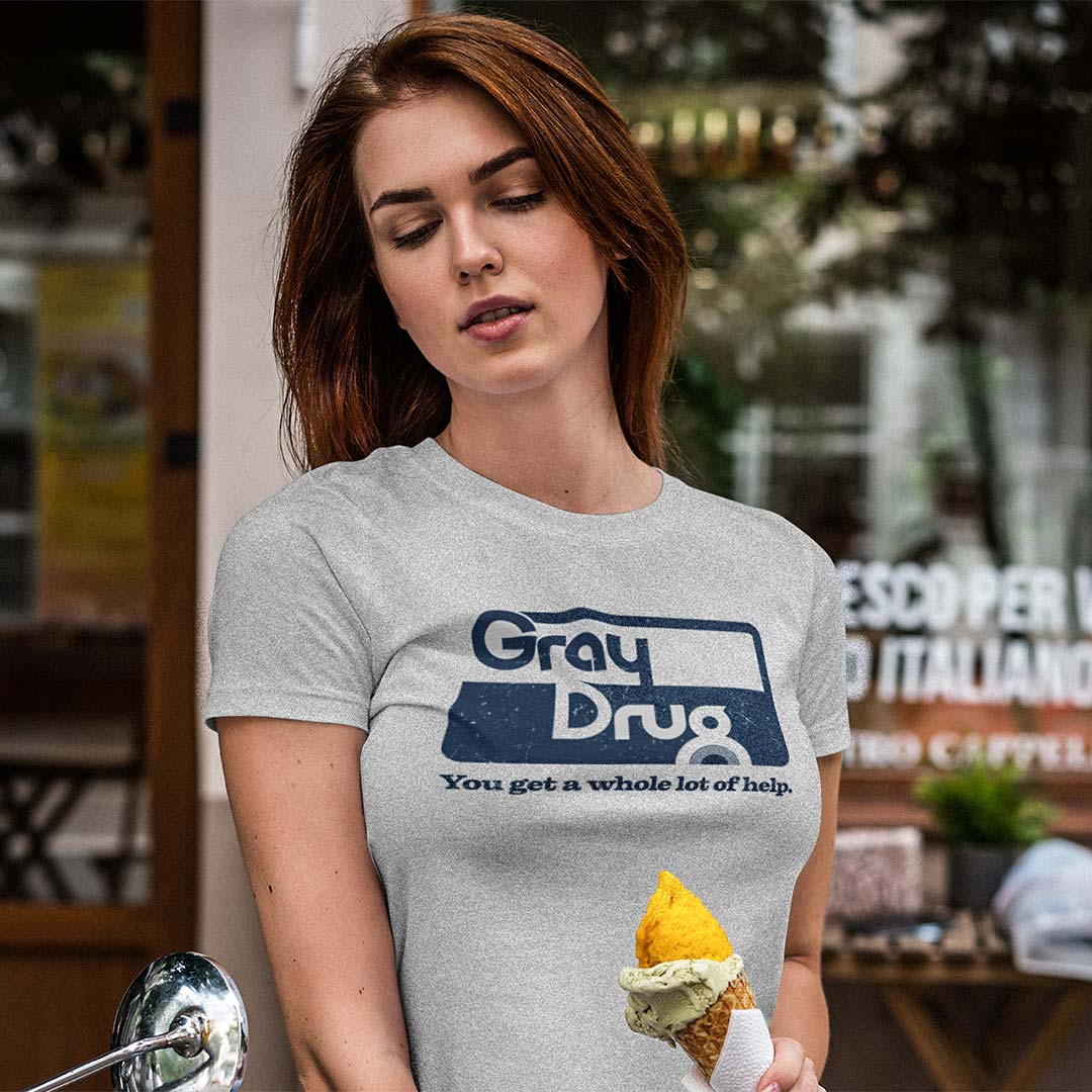 Gray Drug Stores Cleveland Unisex Retro T-shirt
