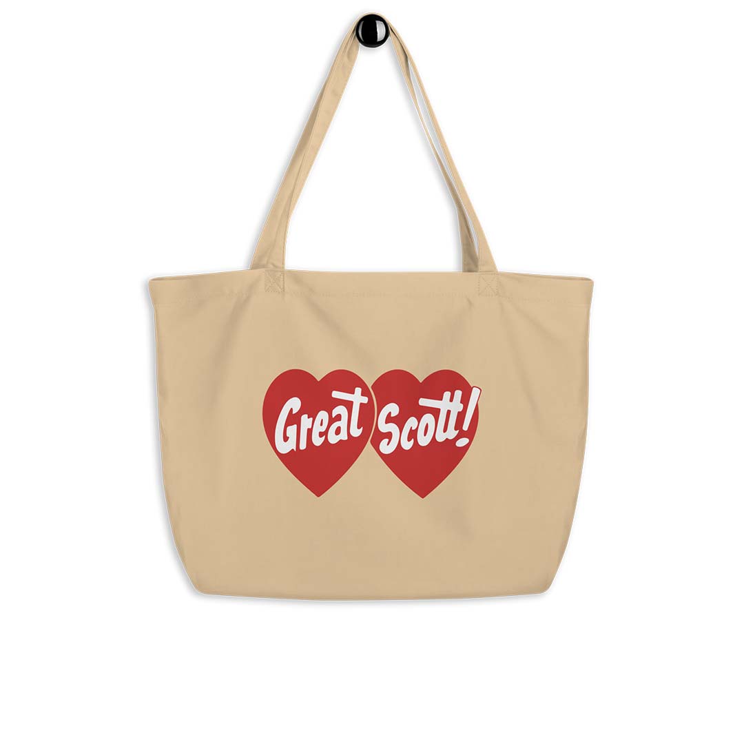 Great Scott Grocery Detroit Large organic tote bag