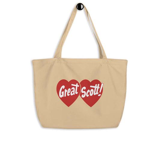 Great Scott Grocery Detroit Large organic tote bag