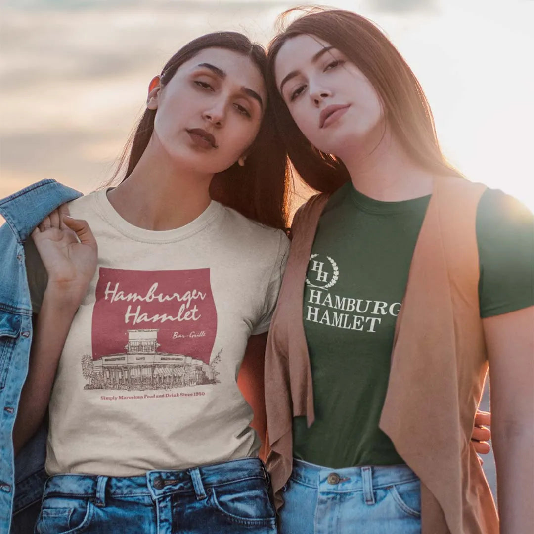 Hamburger Hamlet Unisex Retro T-shirt