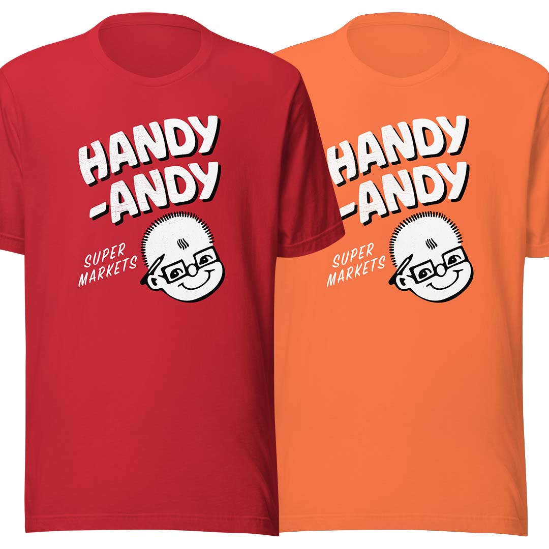Handy Andy Supermarkets Texas Unisex Retro T-shirt
