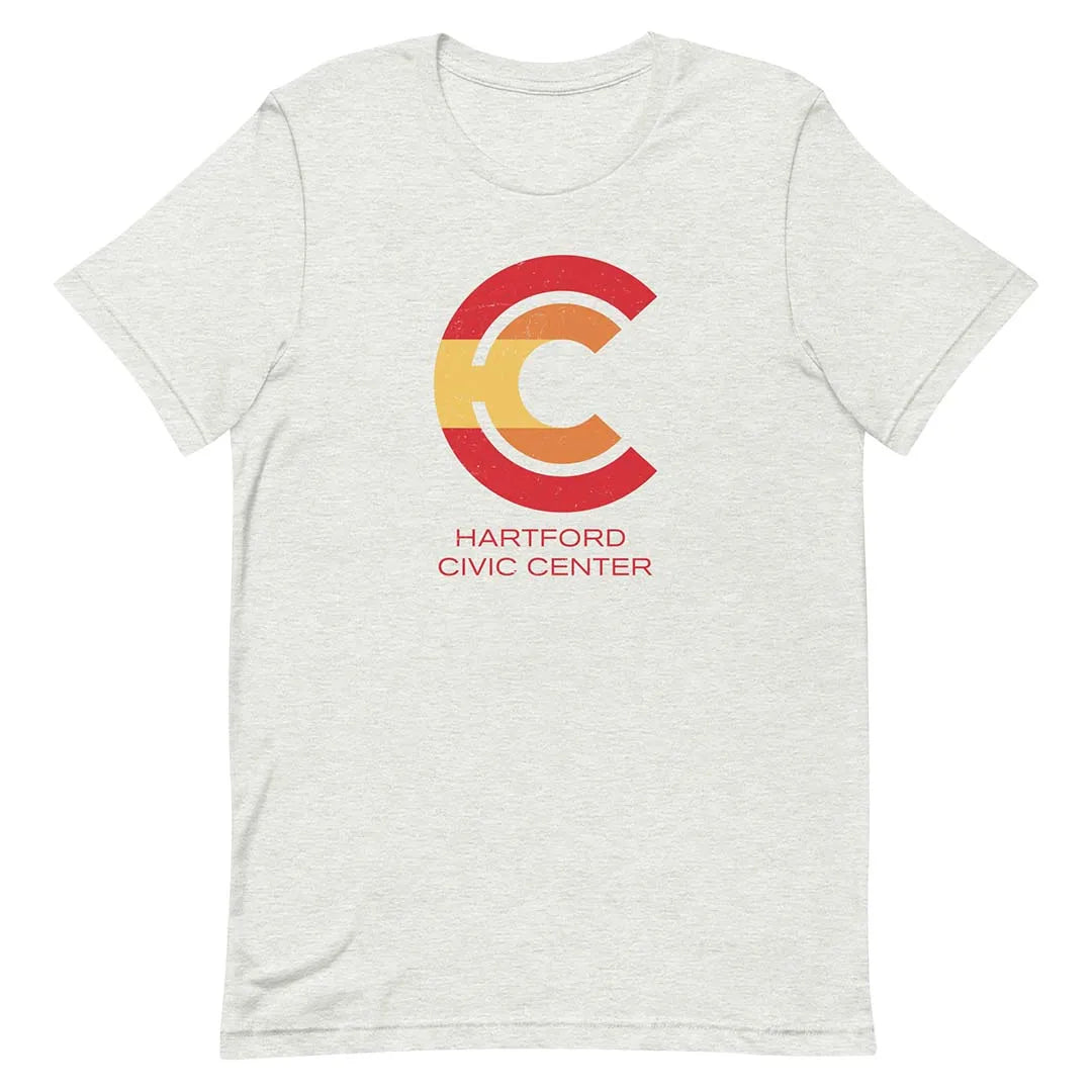 Hartford Civic Center Connecticut Unisex Retro T-shirt