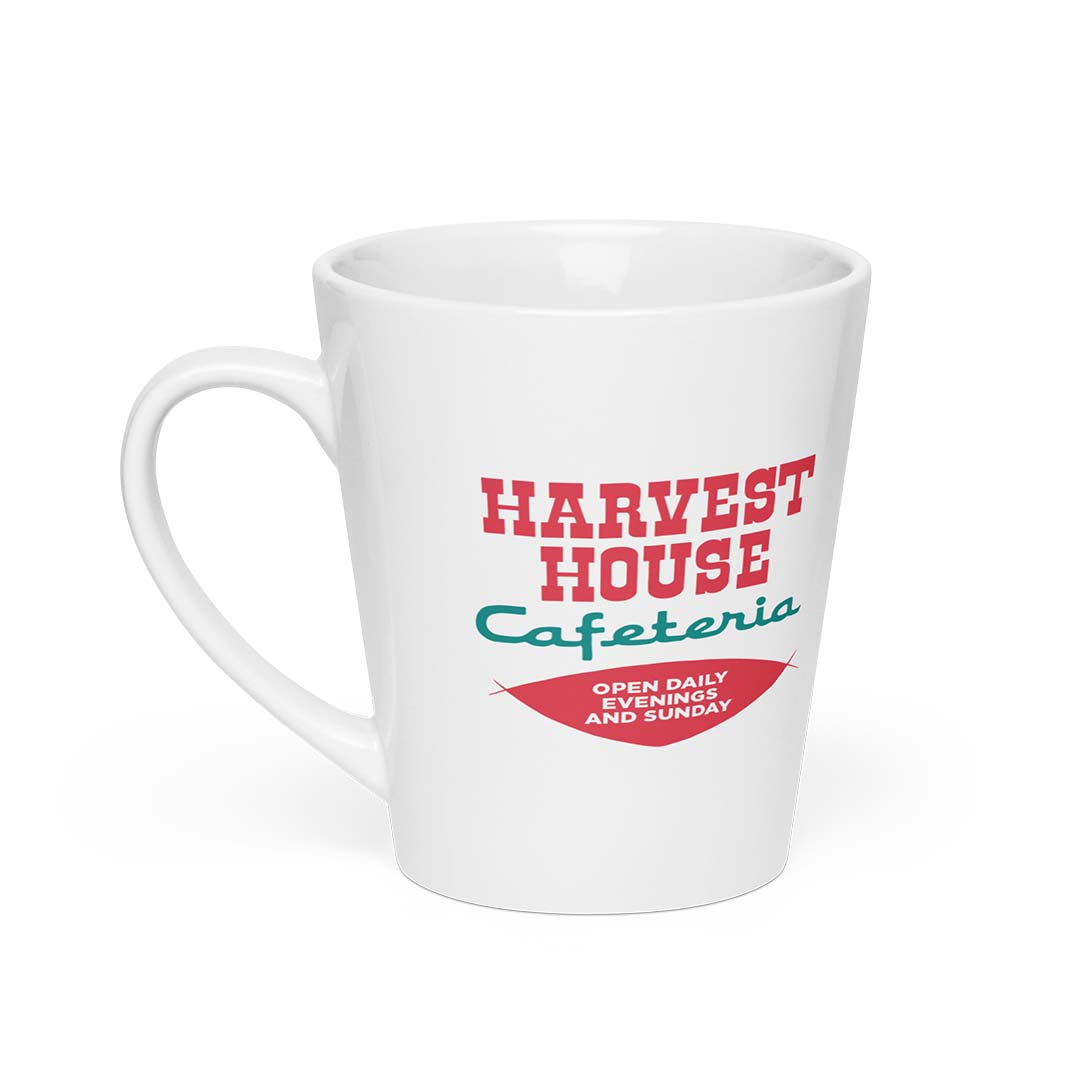 Harvest House Cafeteria & Coffee Shops Latte Mug