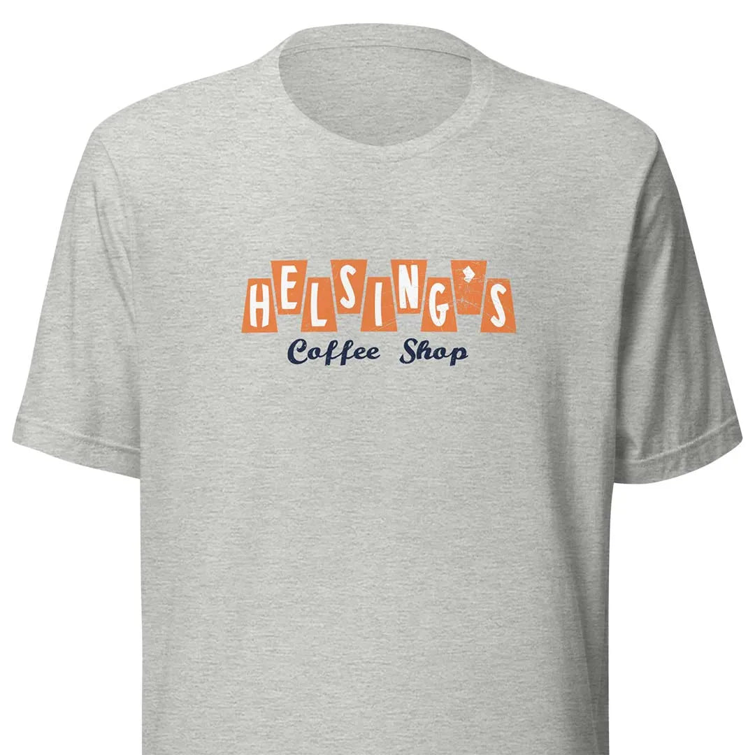 Helsing's Coffee Shop Phoenix Unisex Retro T-shirt