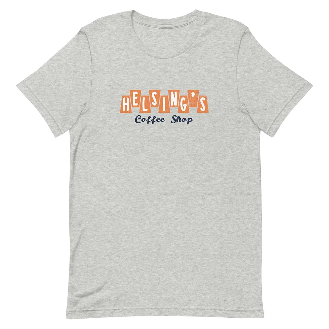 Helsing's Coffee Shop Phoenix Unisex Retro T-shirt