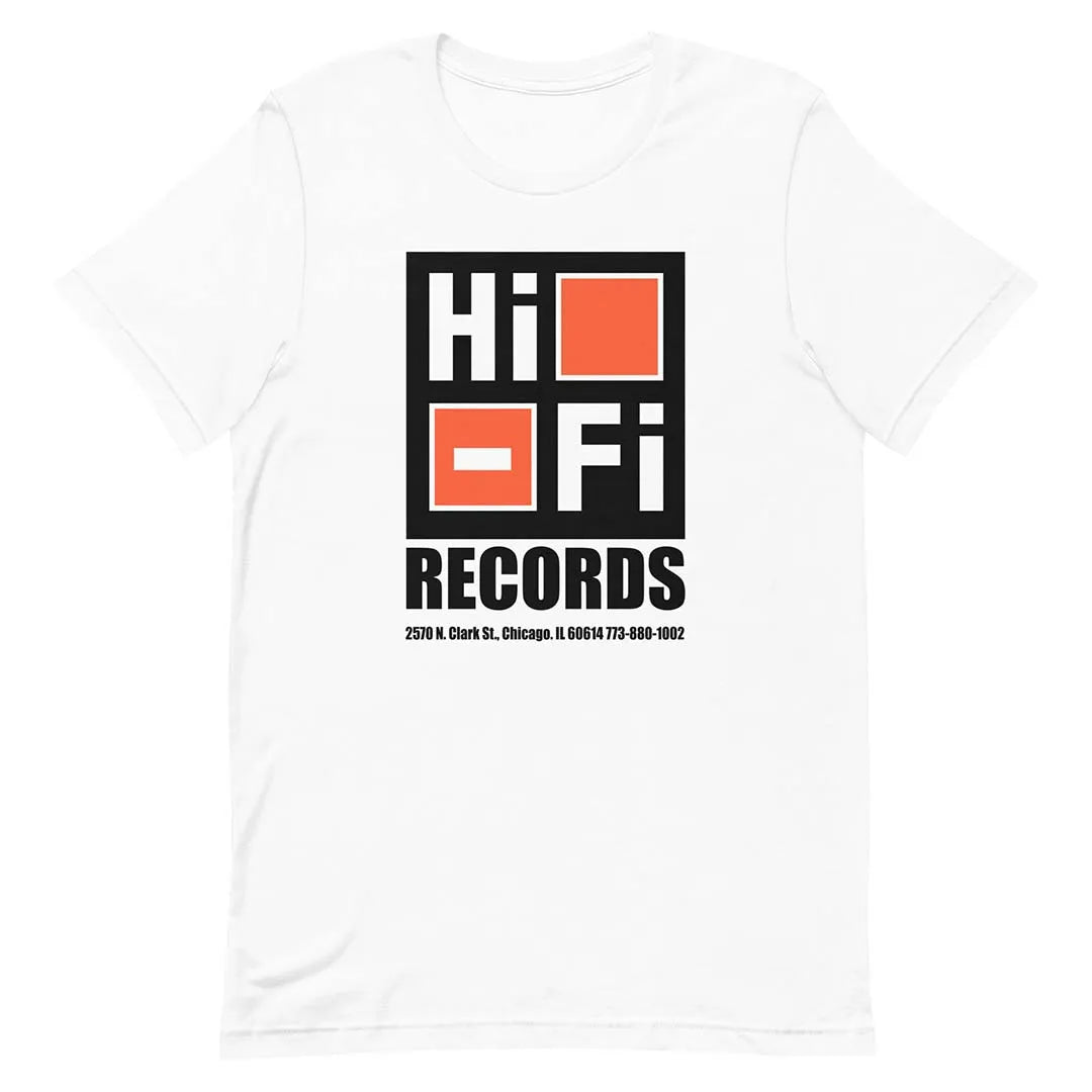 Hi Fi Records Chicago Unisex Retro T-shirt