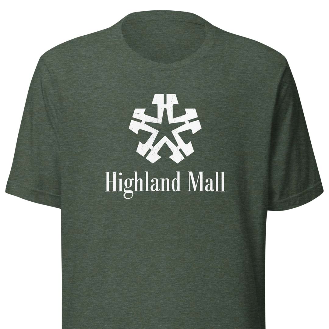 Highland Mall Austin Unisex Retro T-shirt