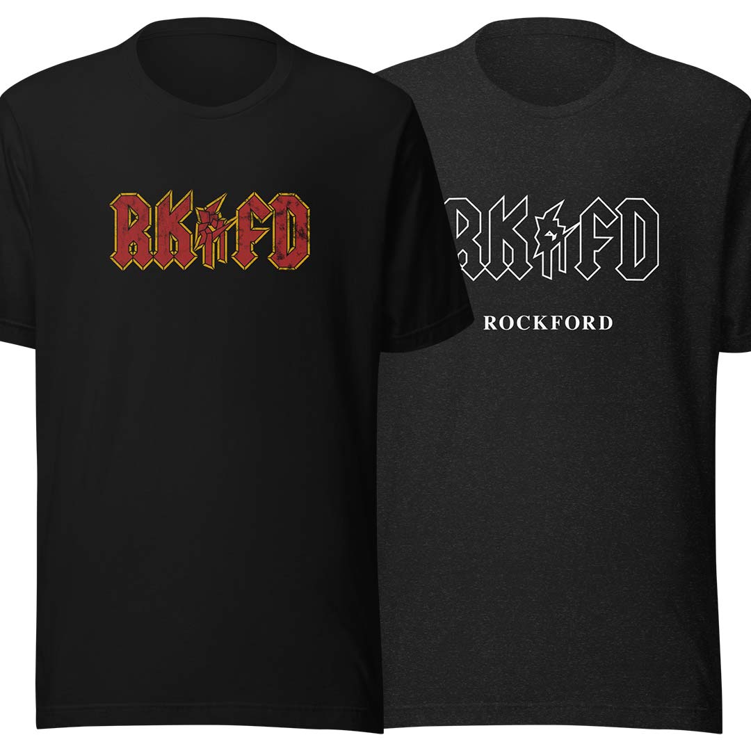 RKFD ACDC Rockford Unisex T-Shirt
