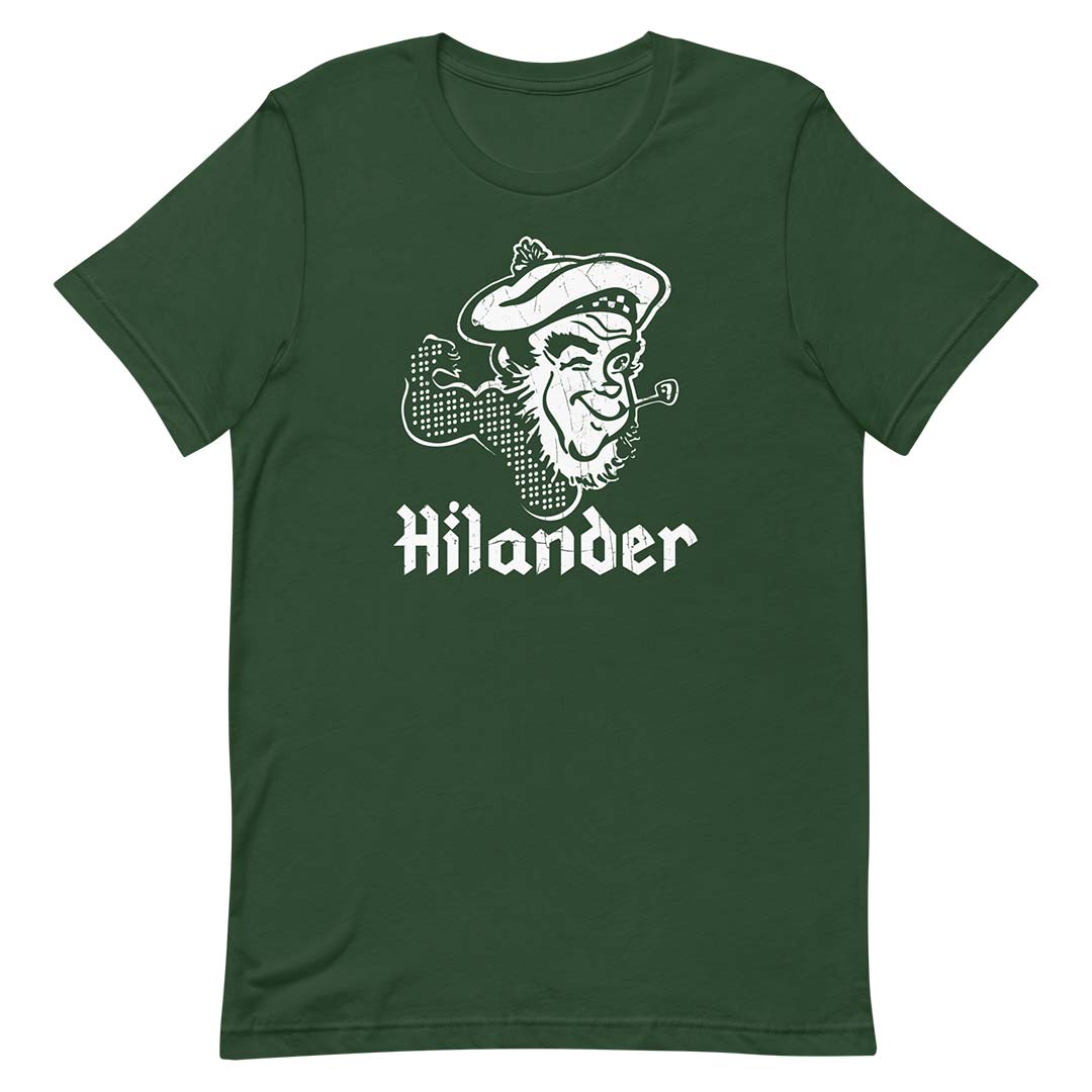 Hilander Grocery Store Rockford Unisex Retro T-shirt