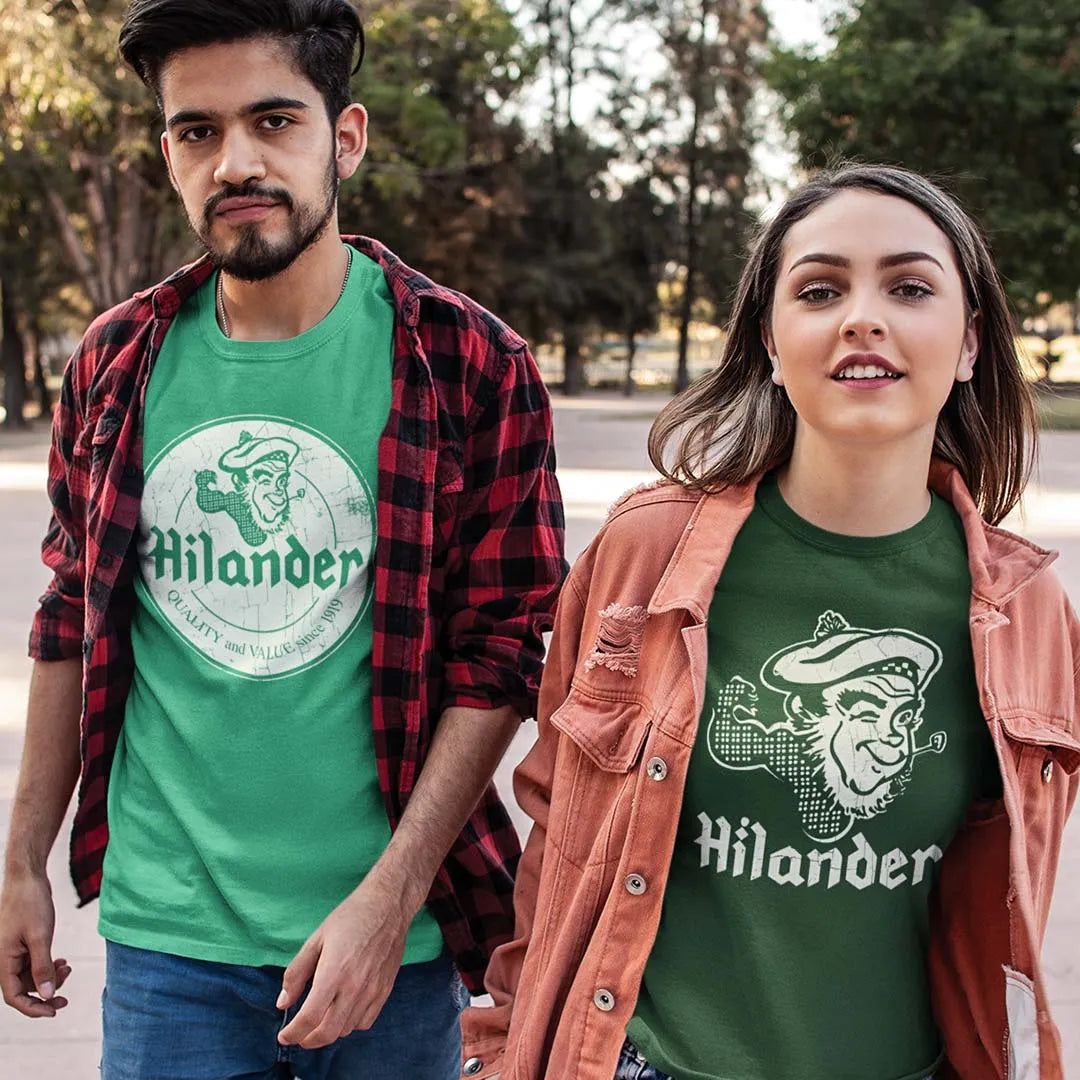 Hilander Grocery Store Rockford Unisex Retro T-shirt