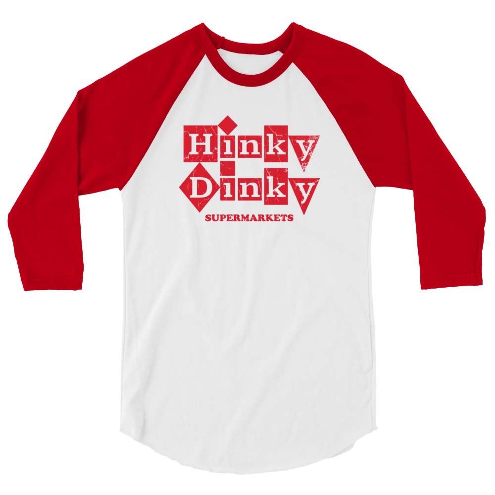 Hinky Dinky Supermarkets Nebraska Unisex Retro 3/4 sleeve raglan baseball tee