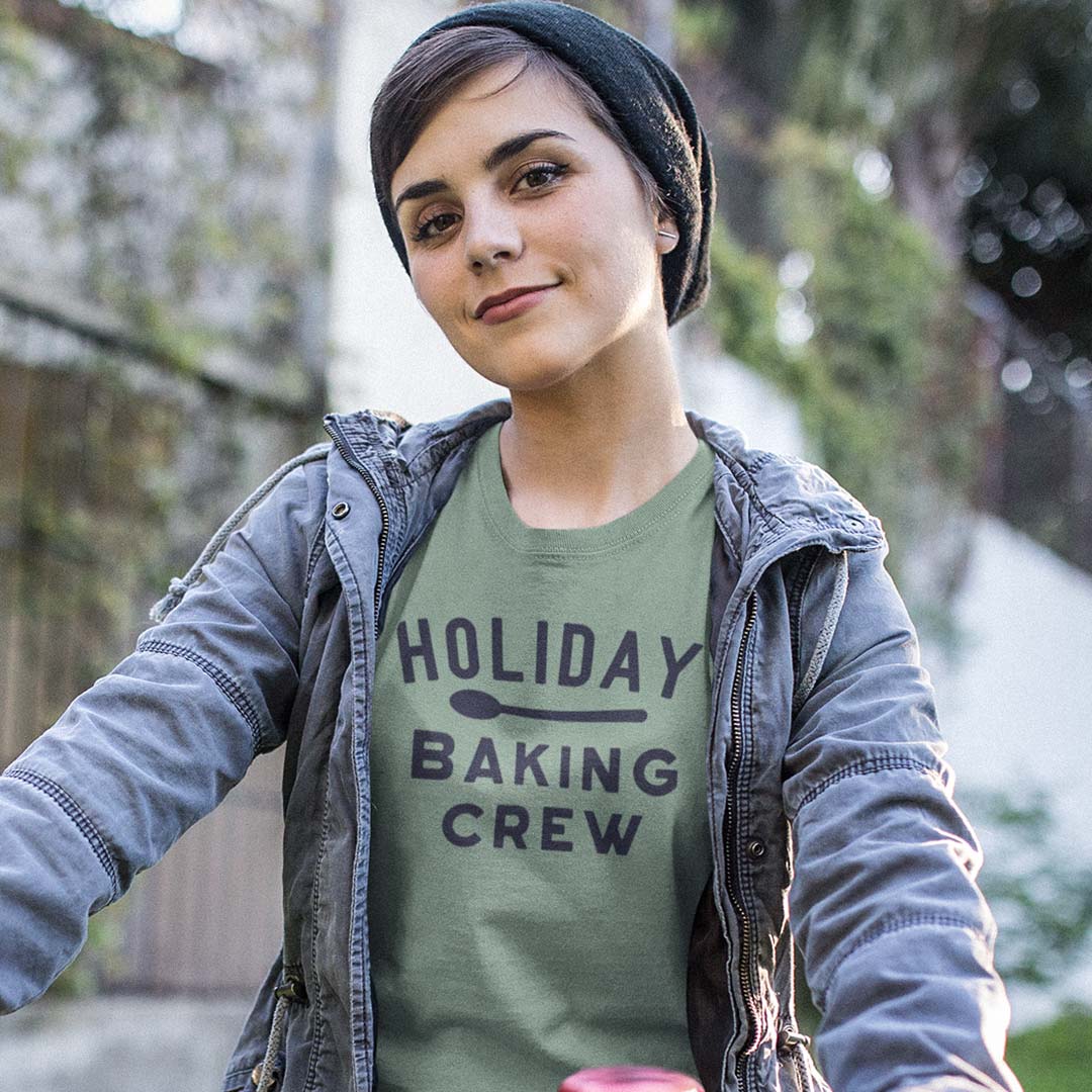 Holiday Baking Crew Unisex Garment-dyed Heavyweight T-shirt