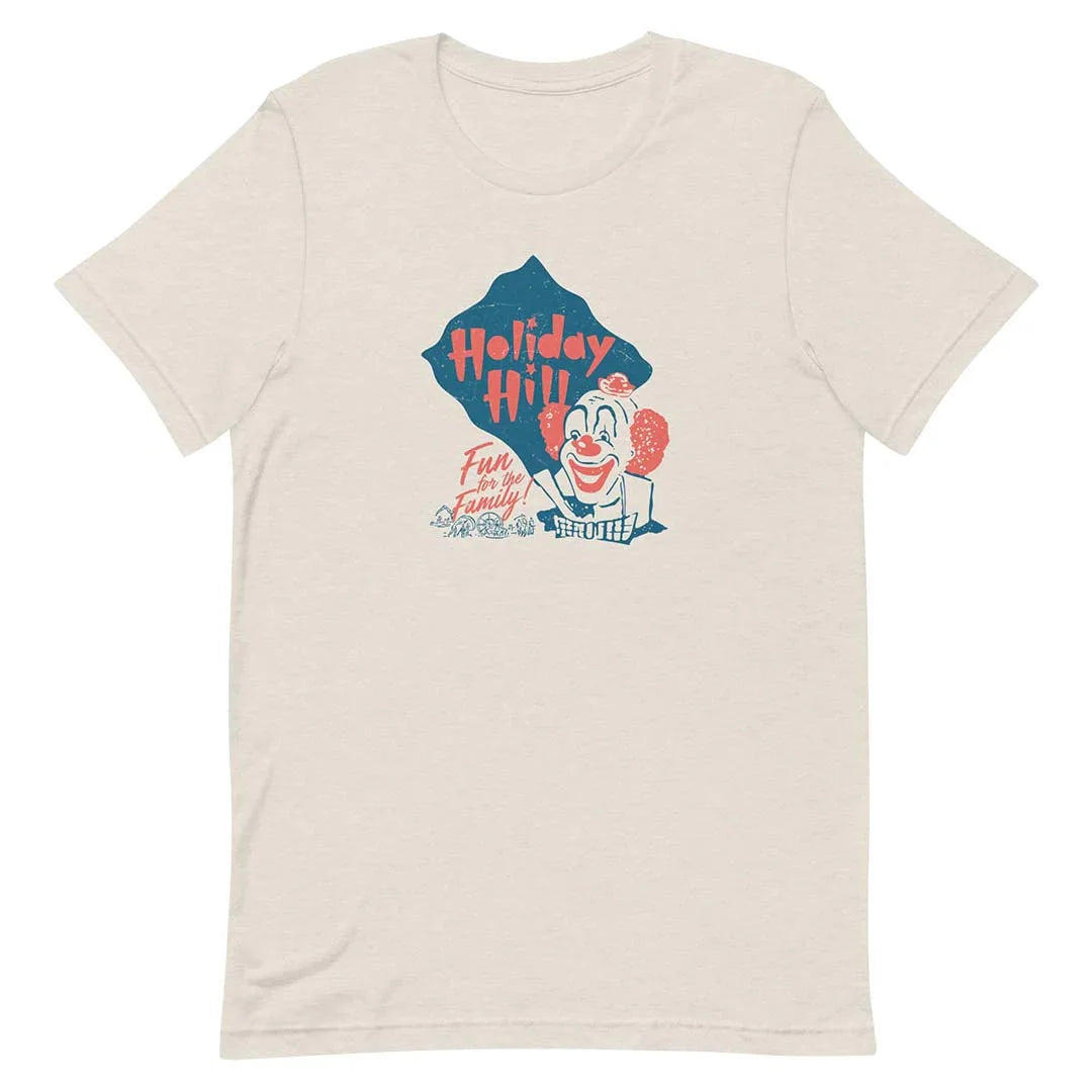 Holiday Hill Amusement Park St. Louis Unisex Retro T-shirt