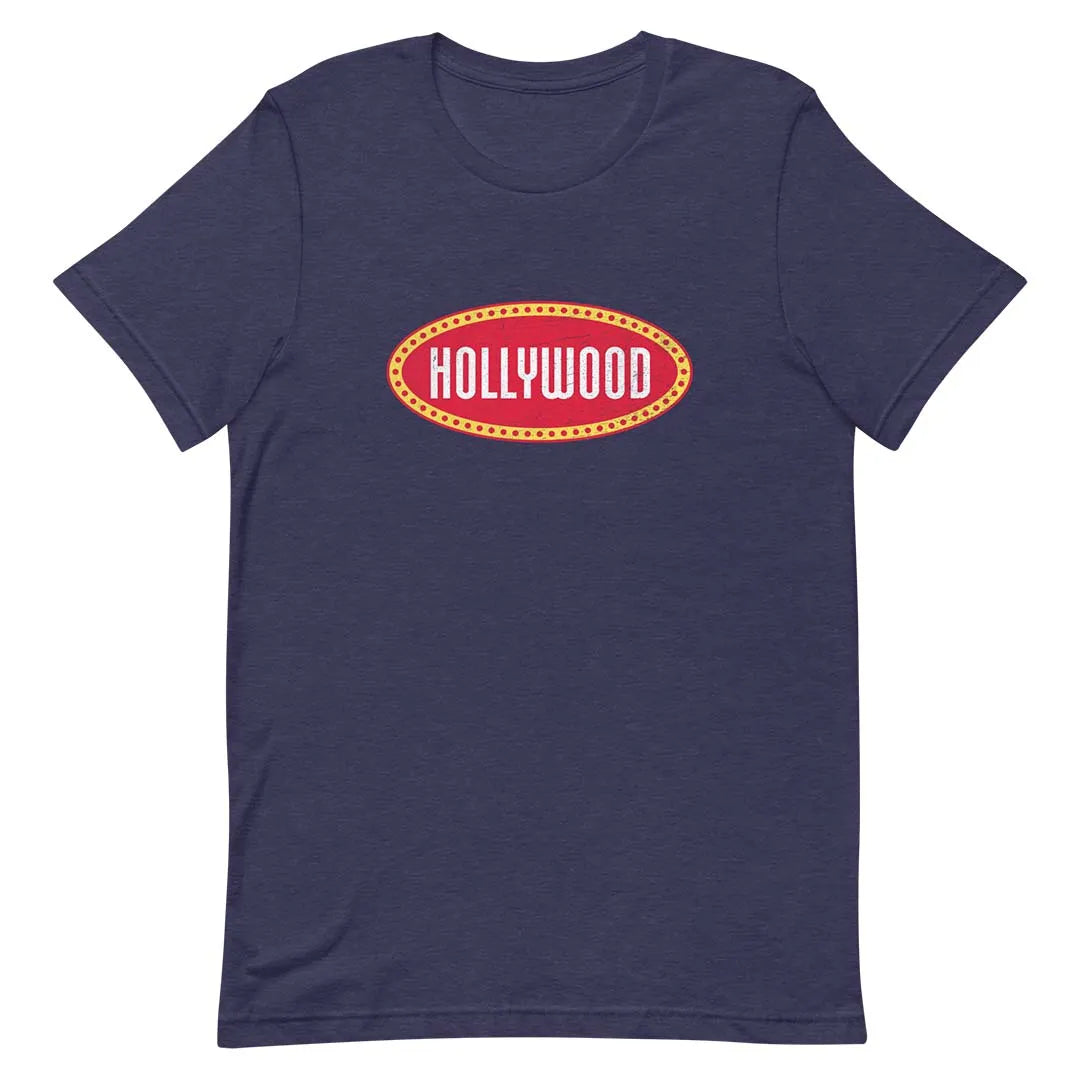 Hollywood Restaurant Rockford Unisex Retro T-shirt