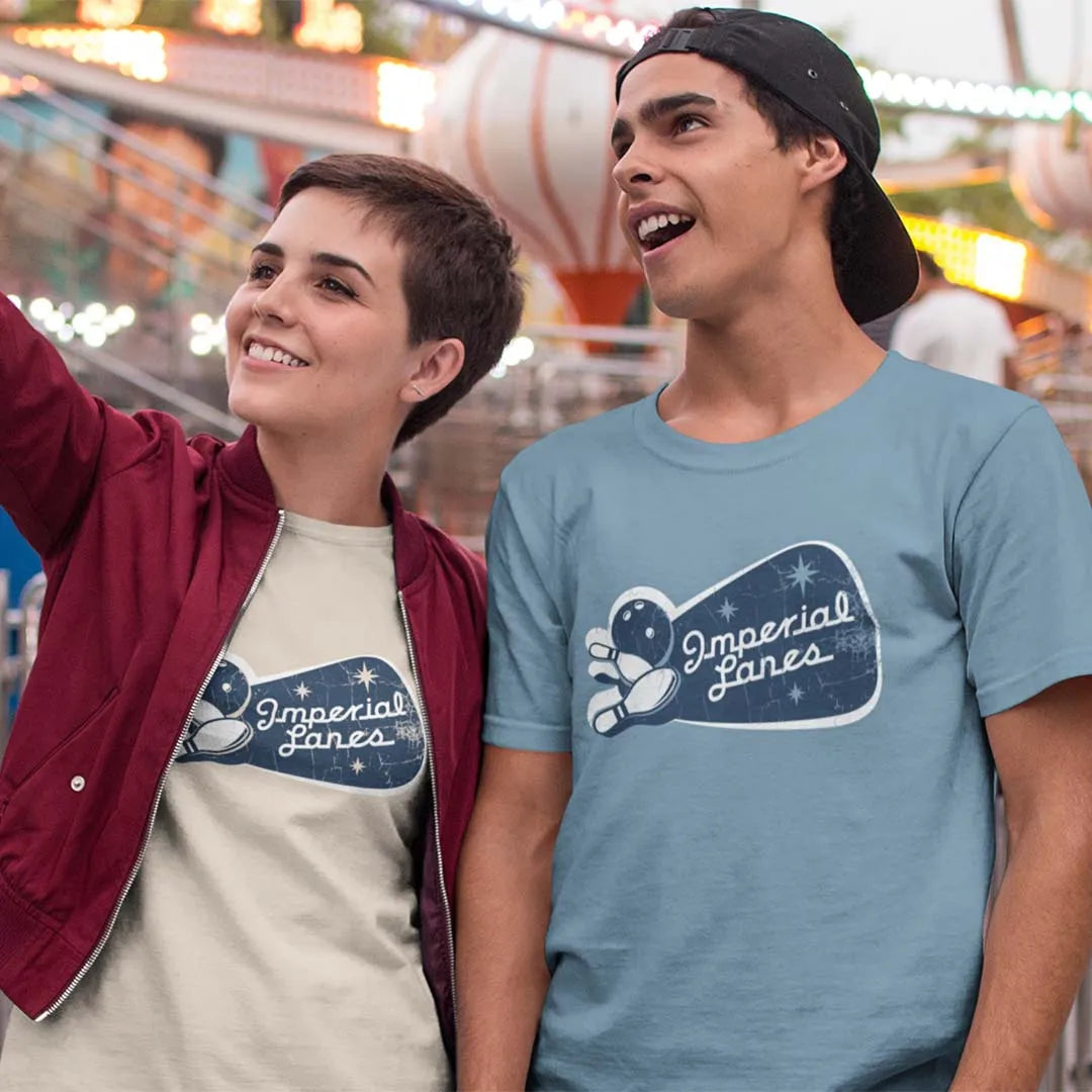 Imperial Lanes Bowling Memphis Unisex Retro T-shirt