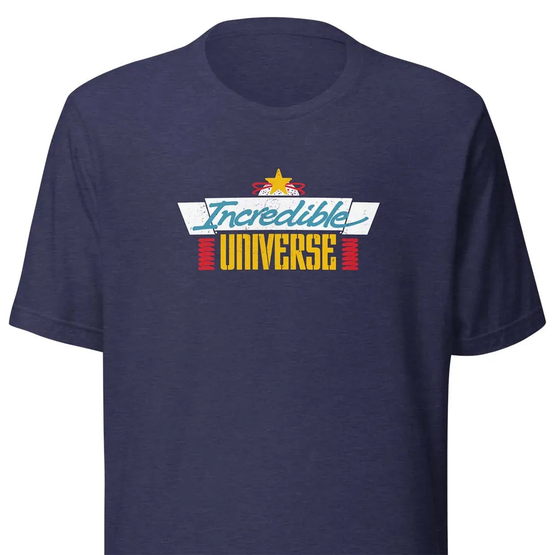 Incredible Universe Unisex Retro T-shirt