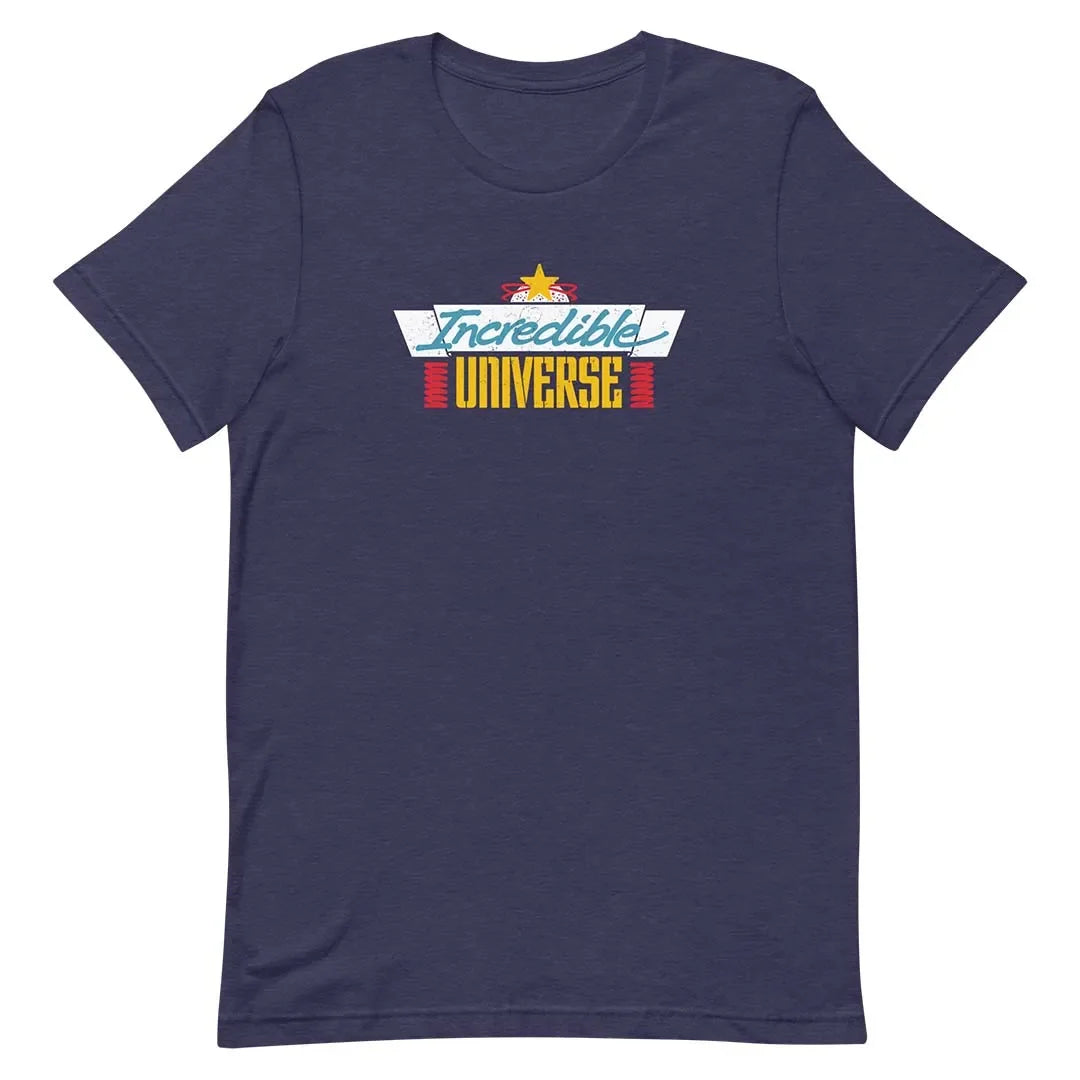 Incredible Universe Unisex Retro T-shirt