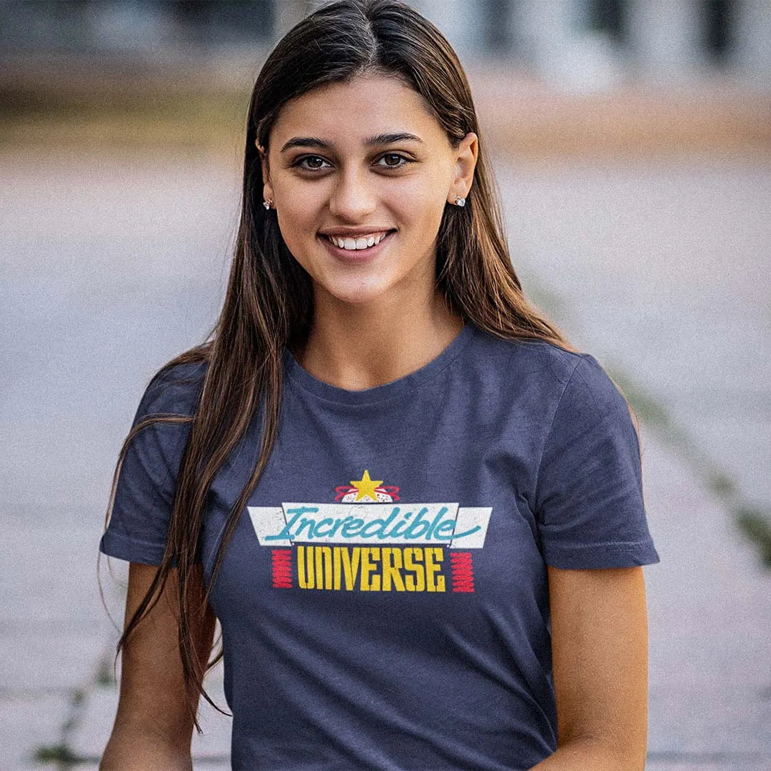 Incredible Universe Unisex Retro T-shirt