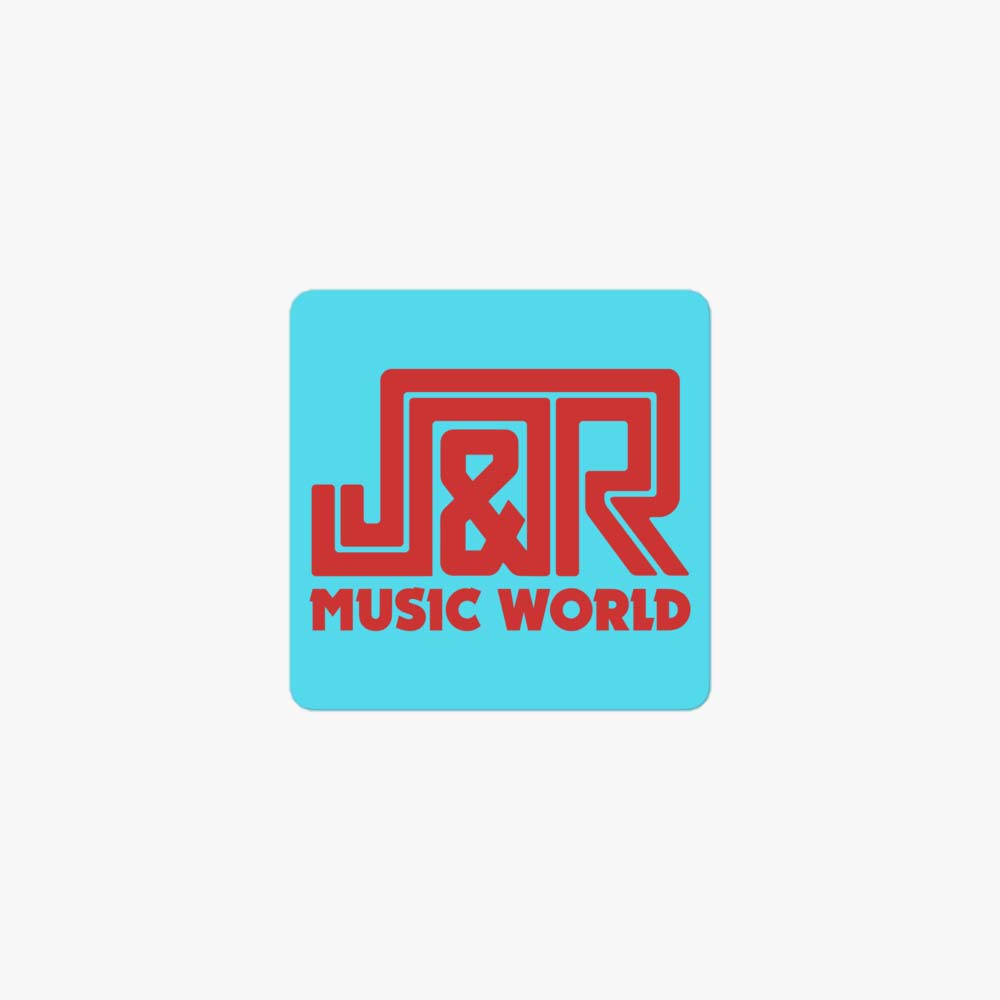 J&R Music World NYC Retro Sticker