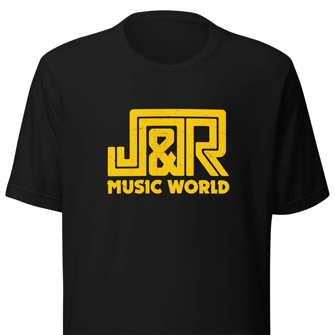 J&R Music World NYC Unisex Retro T-shirt