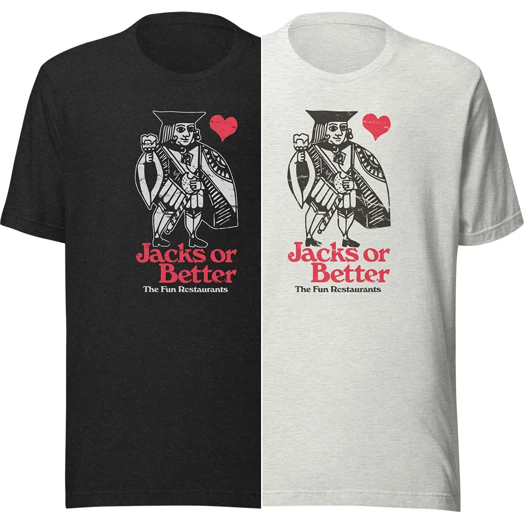 Jacks or Better Restaurant St. Louis Unisex Retro T-shirt