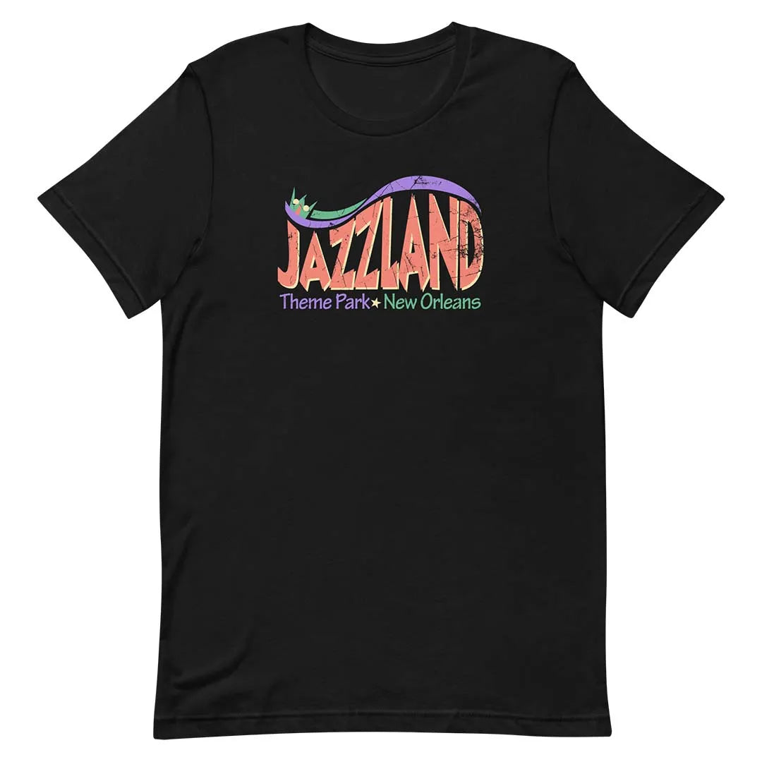 Jazzland Amusement Park New Orleans Unisex Retro T-shirt