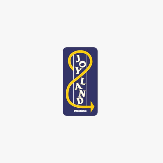 Joyland Amusement Park Wichita Retro Sticker
