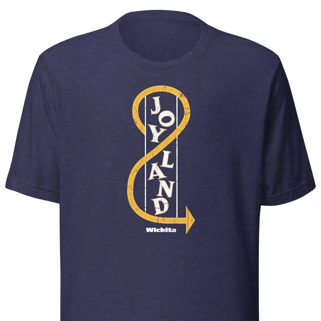 Joyland Amusement Park Wichita Unisex Retro T-shirt