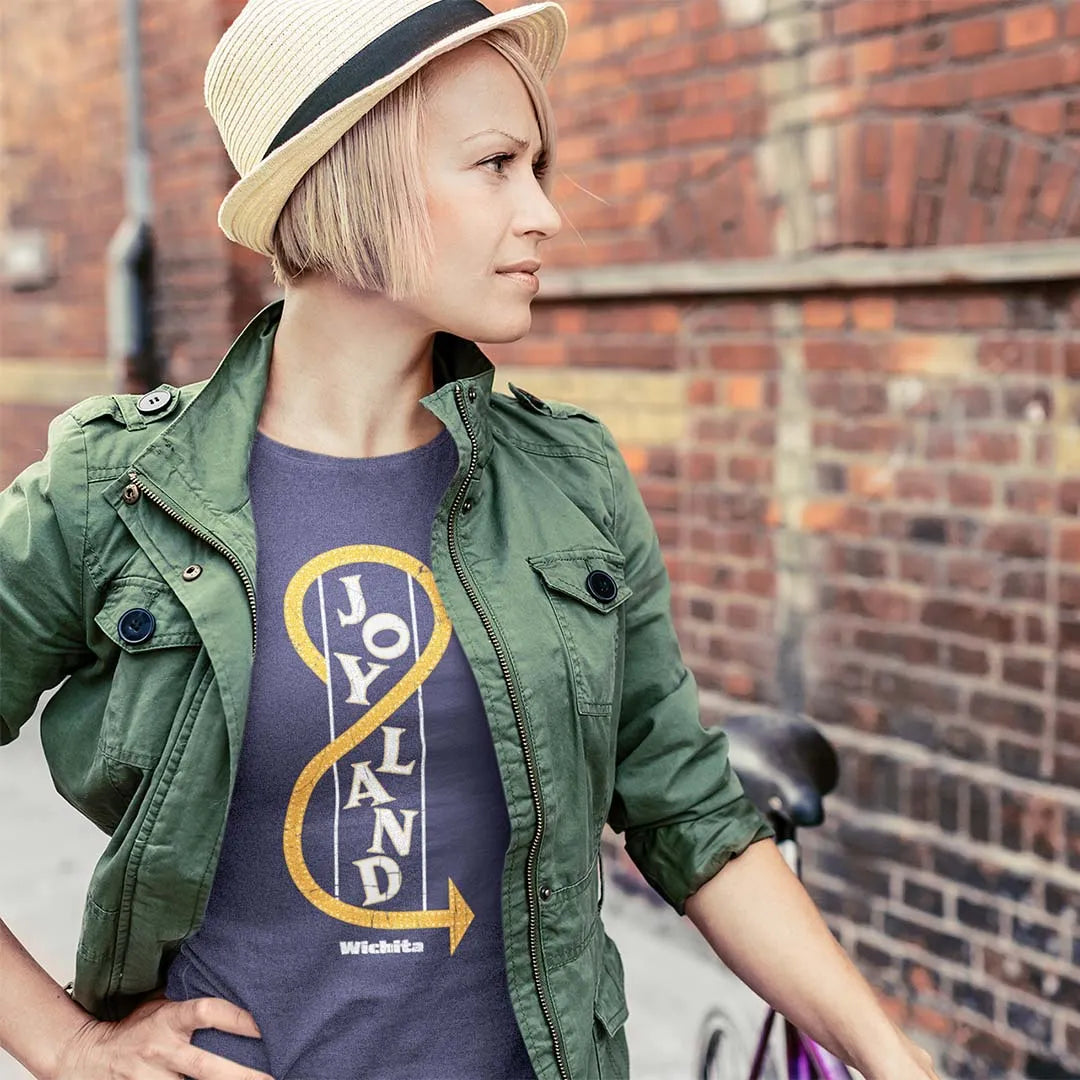 Joyland Amusement Park Wichita Unisex Retro T-shirt
