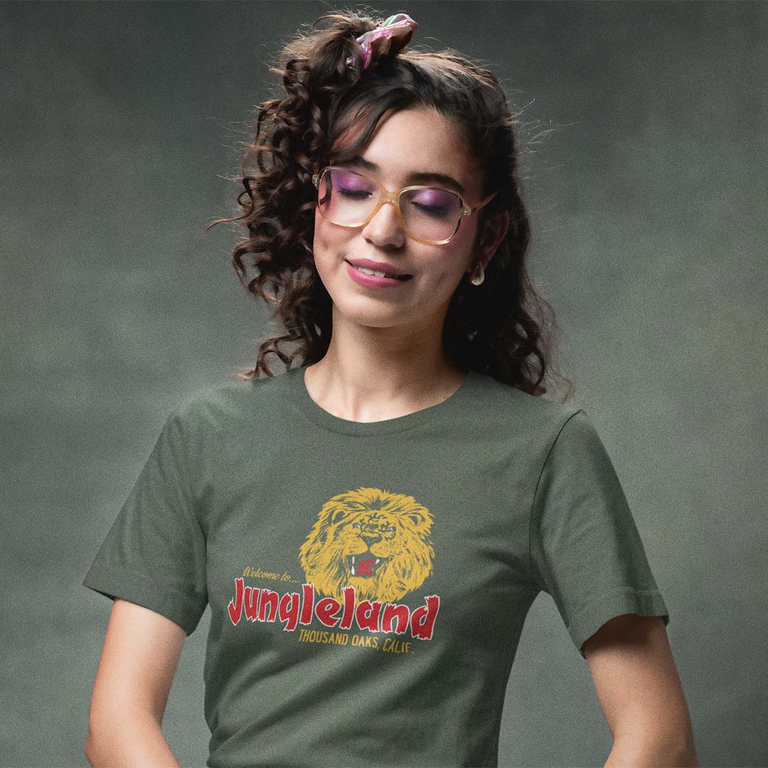 Jungleland Thousand Oaks Unisex Retro T-shirt